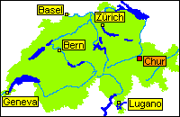 Location of Chur